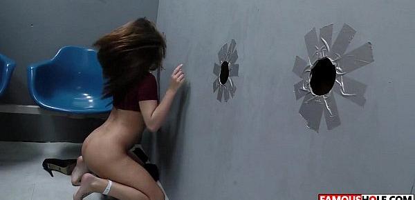  Jojo Kiss Visiting The Famous Glory Hole